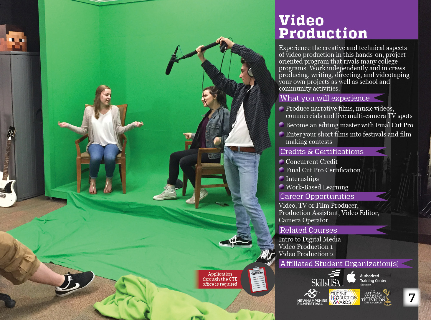 Video Production program details