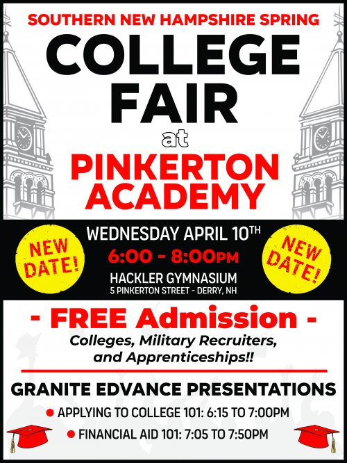 Spring College Fair - Rescheduled