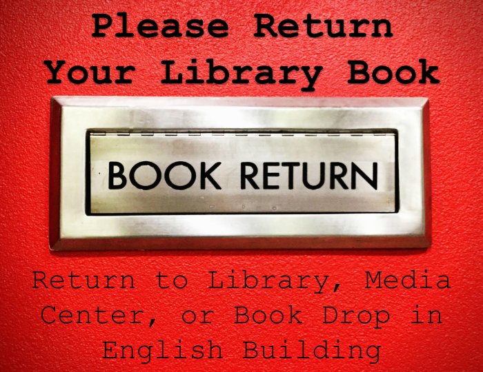 Please Return Your Library Books