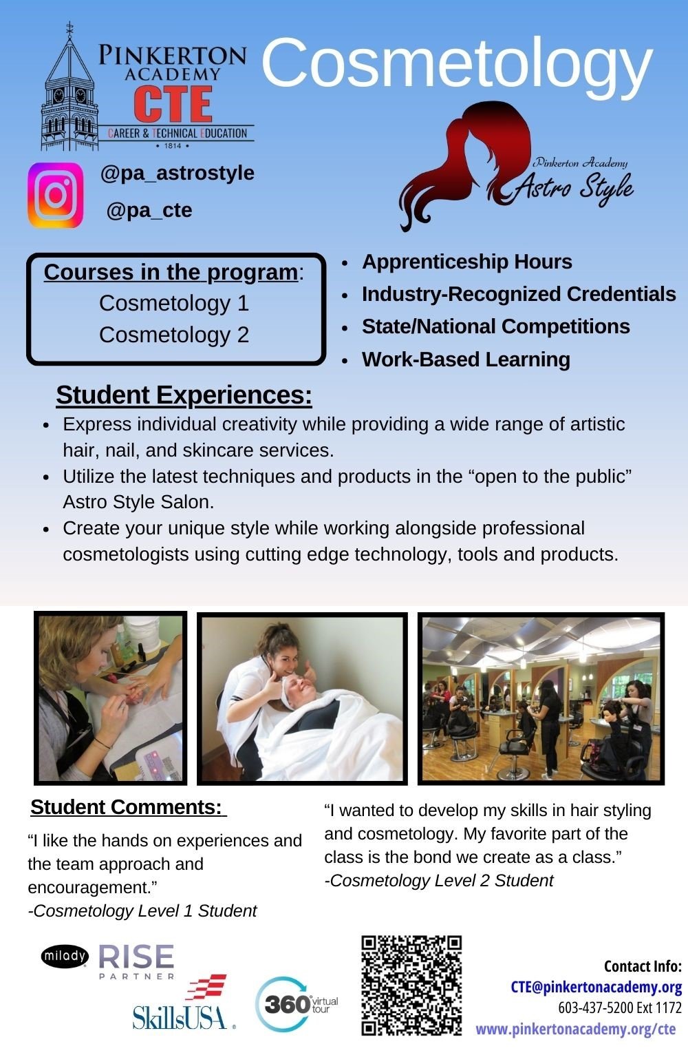 Career & Technical Education Programs Pinkerton Academy Pinkerton