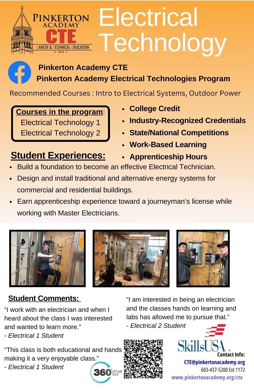 Career & Technical Education Programs Pinkerton Academy Pinkerton