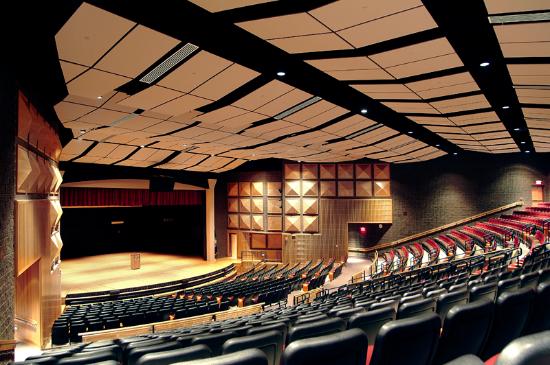 stockbridge theatre interior angled