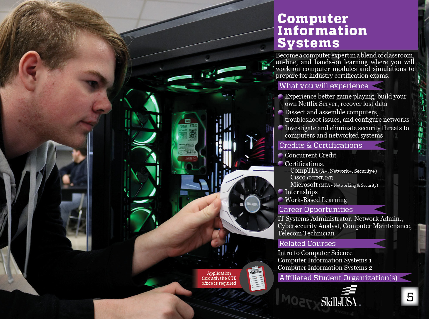 Computer Information Systems program details