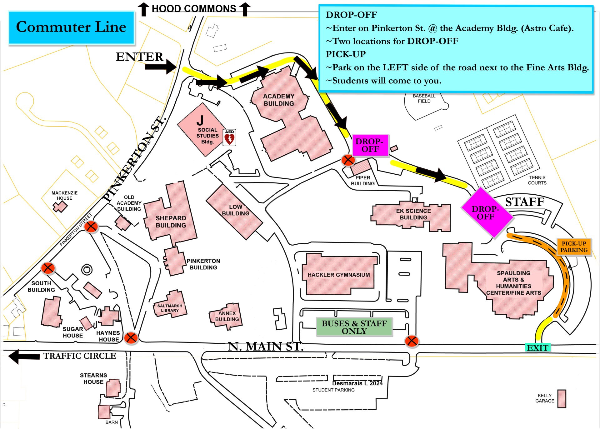 Student Drop-off & Pick-up | Pinkerton Academy Student Drop-off & Pick-up | Pinkerton Academy